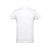 THC LUANDA WH. Férfi póló csöves pamutból. Fehér színű - S