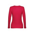 THC BUCHAREST WOMEN. Hosszú ujjú, övvel ellátott női póló pamutból - L