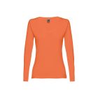 THC BUCHAREST WOMEN. Hosszú ujjú, övvel ellátott női póló pamutból - M