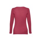 THC BUCHAREST WOMEN. Hosszú ujjú, övvel ellátott női póló pamutból - XXL