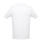 THC ADAM WH. Férfi rövid ujjú pamut pólóing. Fehér szín - XL