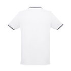 THC ROME WH. Férfi kétszínű pamut pólóing. Fehér szín - XL