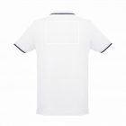 THC ROME WH. Férfi kétszínű pamut pólóing. Fehér szín - XL