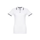 THC ROME WOMEN WH. Női kétszínű pamut pólóing - L