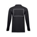 THC BERN. Férfi hosszú ujjú pólóing kártolt pamutból - L