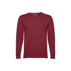 THC MILAN. Férfi V-nyakú pulóver pamutból és poliamidból - M