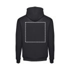 THC PHOENIX. Pamut és poliészter pulóver (uniszex) kapucnival - L