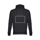 THC PHOENIX. Pamut és poliészter pulóver (uniszex) kapucnival - XL