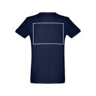 THC SAN MARINO. Férfi rövid ujjú póló fésült pamutból - S