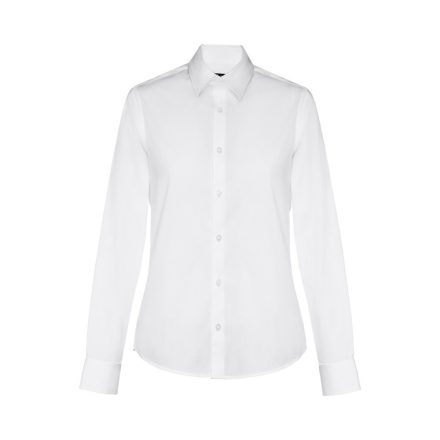 THC PARIS WOMEN WH. Hosszú ujjú poplin ing nőknek. Fehér szín - L
