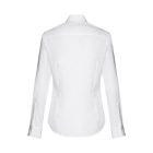 THC PARIS WOMEN WH. Hosszú ujjú poplin ing nőknek. Fehér szín - XXL
