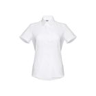 THC LONDON WOMEN WH. Női rövid ujjú oxford ing. Fehér színű - L