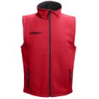 THC BAKU. Unisex softshell mellény - S
