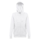 THC AMSTERDAM WOMEN WH. Női kapucnis, cipzáros pulóver - XL