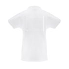 THC MONACO WOMEN WH. Női rövid ujjú póló póló kardozott pamutból - XXL