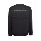 THC COLOMBO. Pulóver (uniszex) olasz frottírból, patent nélkül - 3XL