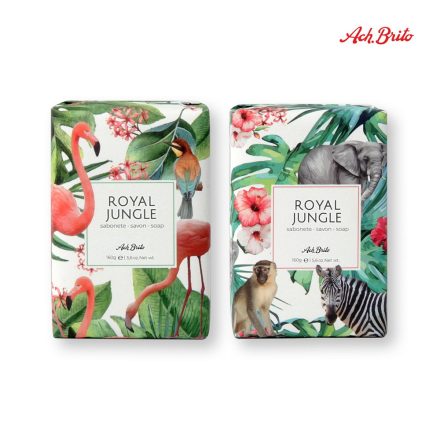 ROYAL JUNGLE. Zöld agyaggal dúsított szappanok (160g)