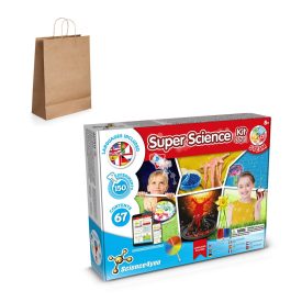   6 in 1 Super Science Kit III. Oktatási játék kraftpapír ajándéktasakkal (115 g/m²) szállítjuk