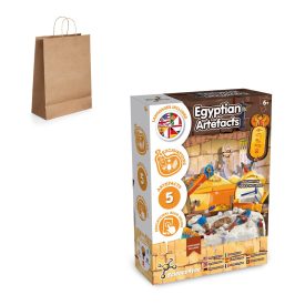   Ancient Egypt Excavation Kit III. Oktatási játék kraftpapír ajándéktasakkal (115 g/m²) szállítjuk