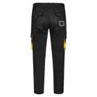 VL HYPNOS. Kétszínű, többzsebes bordázott szövet nadrág (200g/m²), pamut (35%) és poliészter (65%) - 42