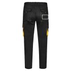 VL HYPNOS. Kétszínű, többzsebes bordázott szövet nadrág (200g/m²), pamut (35%) és poliészter (65%) - 54