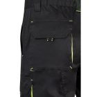 VL HEMERA. Kétszínű, többzsebes sztreccs bermuda rövidnadrág (240g/m²), pamut (46%), EME (38%) és poliészter (16%) - 58