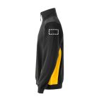 VL SVAROG. Kétszínű frottír pulóver (260g/m²), poliészter (65%) és pamut (35%) - S