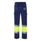 VL ATHENA. Kétszínű bordázott szövet nadrág (210g/m²), bélelt, többzsebes, pamut (20%) és poliészter (80%) - 3XL