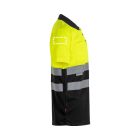 VL CUPID. Kétszínű bird-eye pólóing (160g/m²) rövid ujjal, poliészterből (100%) - S