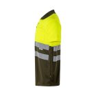 VL CUPID. Kétszínű bird-eye pólóing (160g/m²) rövid ujjal, poliészterből (100%) - S