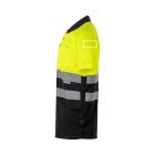 VL CUPID. Kétszínű bird-eye pólóing (160g/m²) rövid ujjal, poliészterből (100%) - XL