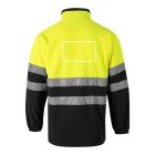 VL EROS. Kétszínű gyapjú kabát (280g/m²), poliészterből (100%) - S