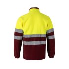VL EROS. Kétszínű gyapjú kabát (280g/m²), poliészterből (100%) - XS