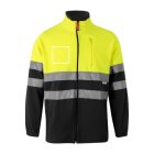 VL EROS. Kétszínű gyapjú kabát (280g/m²), poliészterből (100%) - XS