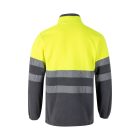 VL EROS LARGE. Kéttónusú gyapjú dzseki (280g/m²), poliészterből (100%) - 5XL