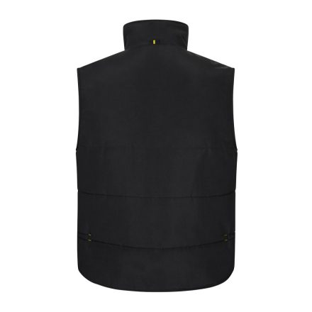 VL NERGAL. Kétszínű, többzsebes, párnázott mellény (120g/m²), poliészterből (100%) - XL