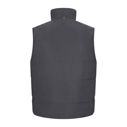 VL NERGAL. Kétszínű, többzsebes, párnázott mellény (120g/m²), poliészterből (100%) - M