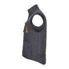 VL NERGAL. Kétszínű, többzsebes, párnázott mellény (120g/m²), poliészterből (100%) - M