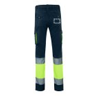 VL ZEUS. Kétszínű, többzsebes sztreccsnadrág (240g/m²), pamut (46%), EME (38%) és poliészter (16%) anyagból - 2XL