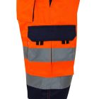 VL HADES. Kétszínű, többzsebes bermuda rövidnadrág (210g/m²), pamut (20%) és poliészter (80%) - 3XL