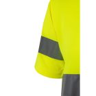 VL BRAHMA. Kétszínű bird-eye technikai póló (140g/m²), poliészterből (100%) - L