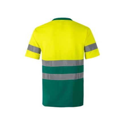 VL BRAHMA. Kétszínű bird-eye technikai póló (140g/m²), poliészterből (100%) - 2XL