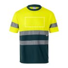 VL BRAHMA LARGE. Kétszínű bird-eye technikai póló (140g/m²), poliészterből (100%) - 5XL