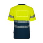 VL BASTET. Kéttónusú piqué póló (150g/m²), pamut (55%) és poliészter (45%) - XL