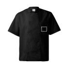 VL DURGA. Rövid ujjú poplin (110g/m²) konyhaköpeny, pamut (35%) és poliészter (65%) - 3XL