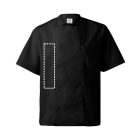 VL DURGA. Rövid ujjú poplin (110g/m²) konyhaköpeny, pamut (35%) és poliészter (65%) - 2XL