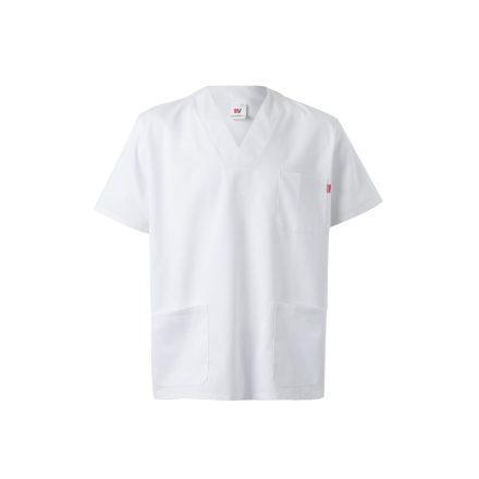 VL TLALOC. Bordázott szövet tunika (190g/m²), rövid ujjú, poliészter (65%) és pamut (35%) - XS