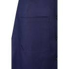 VL RAMA. Hosszú ujjú bordázott szövet konyhaköpeny (175g/m²), pamut twill (35%) és poliészter (65%) - 54