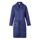 VL RAMA. Hosszú ujjú bordázott szövet konyhaköpeny (175g/m²), pamut twill (35%) és poliészter (65%) - 58