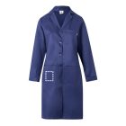 VL RAMA. Hosszú ujjú bordázott szövet konyhaköpeny (175g/m²), pamut twill (35%) és poliészter (65%) - 46